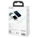 BASEUS CALYS-02 Superior datový a nabíjecí kabel USB/Lightning 12W, 0,25m, bílý