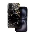Kryt Forcell F-PROTECT Mirage iPhone 16 PLUS - black marble