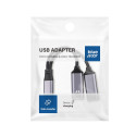 Nabíječka Blue Star USB-C 2v1 pro telefony - modrá/černá