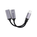 Nabíječka Blue Star USB-C 2v1 pro telefony - modrá/černá