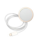Set GUESS pro iPhone 14 Pro MagSafe - zlatá/modrá