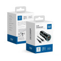 Nabíječka do auta Blue Star 30W USB-C/USB-A - černá