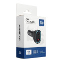 Nabíječka do auta Blue Star 3A 63W USB-C + USB-A černá