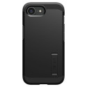 Spigen Tough Armor MagSafe pouzdro pro iPhone 16e se stojánkem – černé