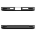 Spigen Tough Armor MagSafe pouzdro pro iPhone 16e se stojánkem – černé