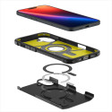 Spigen Tough Armor MagSafe pouzdro se stojánkem pro iPhone 16 – černé