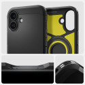 Spigen Tough Armor MagSafe pouzdro se stojánkem pro iPhone 16 – černé