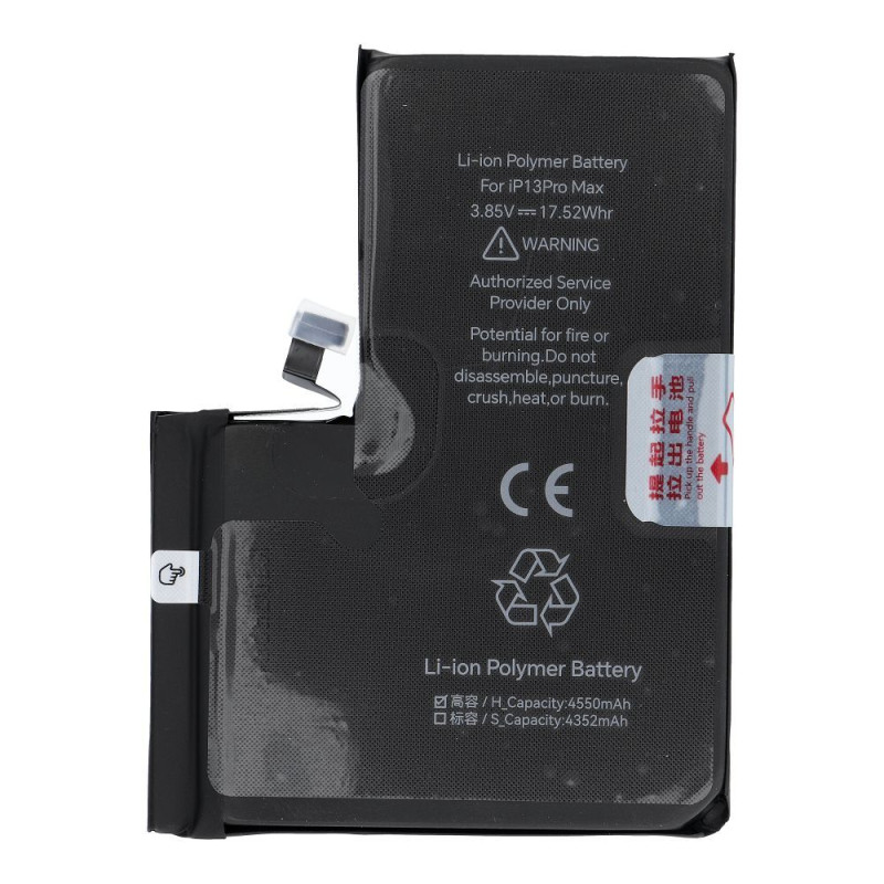 Baterie JCID pro iPhone 13 Pro Max - 4550 mAh (high capacity)