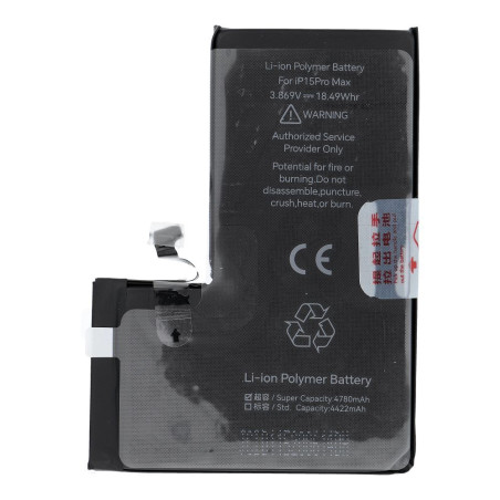 Baterie JCID pro iPhone 15 Pro Max 4800 mAh