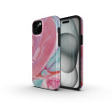 Kryt Forcell F-PROTECT Mirage iPhone 16 Pro Max pink marble