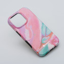 Kryt Forcell F-PROTECT Mirage iPhone 16 Pro Max pink marble