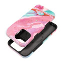 Kryt Forcell F-PROTECT Mirage iPhone 16 Pro Max pink marble