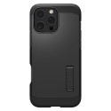 Spigen Tough Armor MagSafe pouzdro se stojánkem pro iPhone 16 Pro – černé