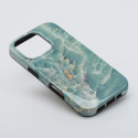 Kryt Forcell F-PROTECT MIRAGE iPhone 16 PLUS - zelené mramor