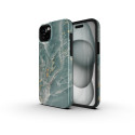 Kryt Forcell F-PROTECT MIRAGE iPhone 16 PLUS - zelené mramor