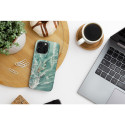 Kryt Forcell F-PROTECT MIRAGE iPhone 16 PLUS - zelené mramor