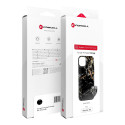 Kryt Forcell F-PROTECT Mirage pro iPhone 16 - black marble
