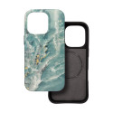 Kryt Forcell F-PROTECT Mirage iPhone 15 PRO - green marble
