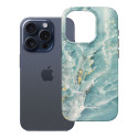 Kryt Forcell F-PROTECT Mirage iPhone 15 PRO - green marble