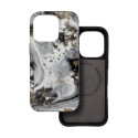 Kryt Forcell F-PROTECT MIRAGE pro iPhone 15 PRO – stříbrná mlha