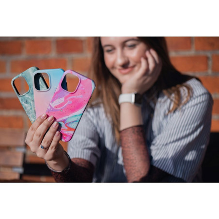 Kryt Forcell F-PROTECT Mirage pro iPhone 15 Pro Max - pinky blue