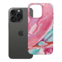 Kryt Forcell F-PROTECT Mirage pro iPhone 15 Pro Max - pink marble