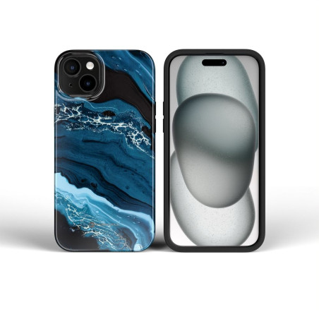 Kryt Forcell F-PROTECT Mirage pro iPhone 15 - deep sea