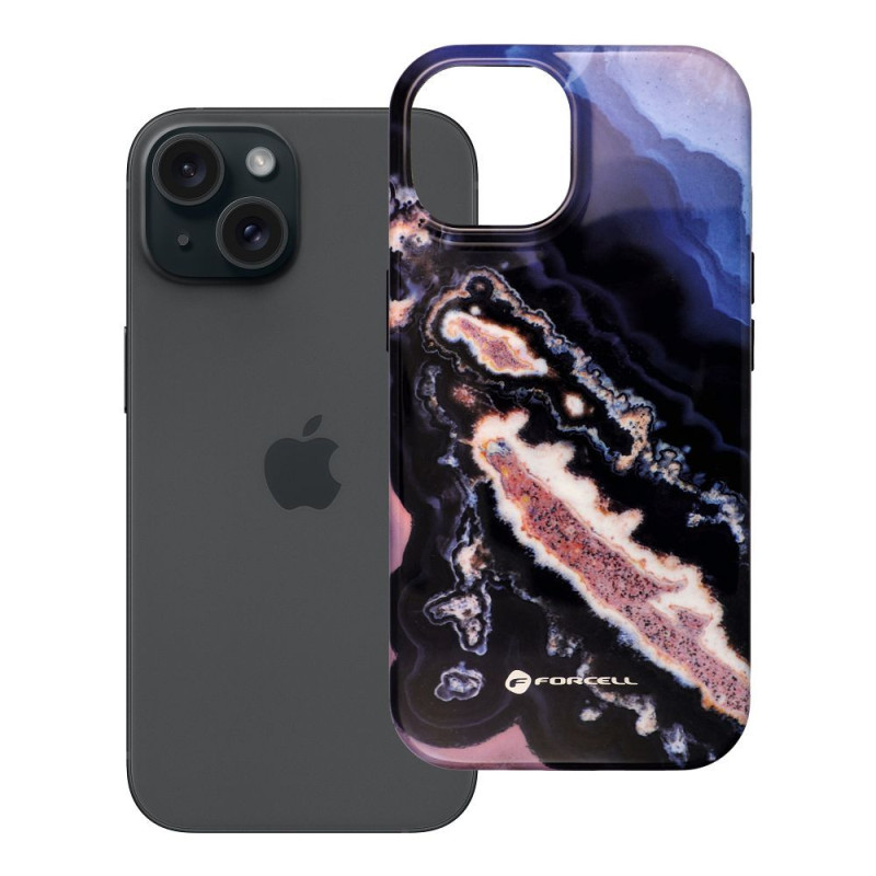 Kryt Forcell F-PROTECT Mirage pro iPhone 15 - gold island