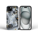 Kryt Forcell F-PROTECT Mirage pro iPhone 15 - silver fog