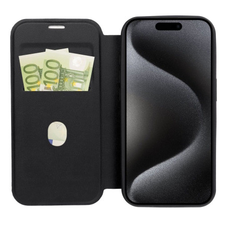 Kryt SMART MAG pro iPhone 15 Plus - černý