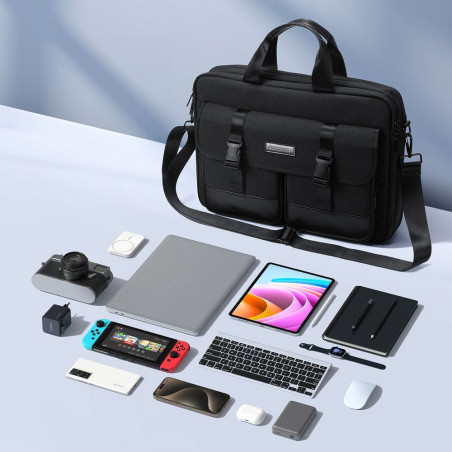 DUX DUCIS EDGE taška na notebook 14–15,4" černá