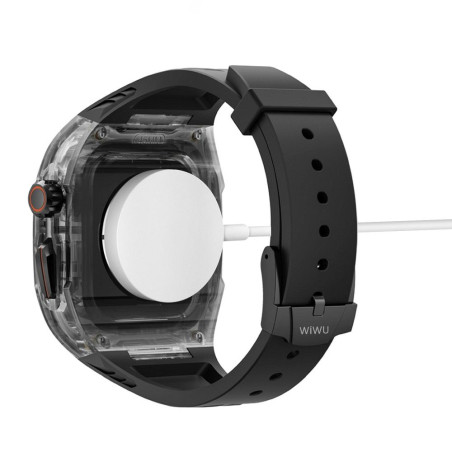 Řemínek WiWU Wi-WB013 RAMBO pro Apple Watch - černý