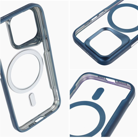 Kryt Newzone pro iPhone 15 PRO MAX – modrá (MagSafe)