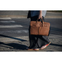 Pouzdro na notebook FORCELL F-PROTECT URBAN STYLE 15,6" - hnědé