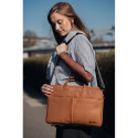 Pouzdro na notebook FORCELL F-PROTECT URBAN STYLE 15,6" - hnědé