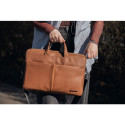 Pouzdro na notebook FORCELL F-PROTECT URBAN STYLE 15,6" - hnědé