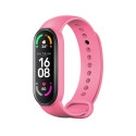 Řemínek Silicone Strap pro Mi Band 5/6/7 – růžová
