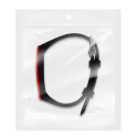 Řemínek Elastomer STRAP LIFESTYLE Mi Band 5/6 černý