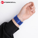 Řemínek Forcell F-DESIGN FA10 38 / 40 / 41 mm pro Apple Watch - modrá