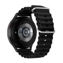 Řemínek Forcell F-Design FS01 pro Samsung Galaxy Watch 20 mm - čern