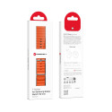 Řemínek Forcell F-Design FS01 pro Samsung 22 mm - oranžová