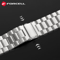 Řemínek Forcell FA10 38 / 40 / 41 mm pro Apple Watch - stříbrná