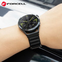 Řemínek Forcell F-Design FS05 pro Samsung Watch 22 mm - černá