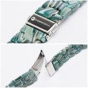 Řemínek Forcell F-Design FA04 pro Apple Watch 38/40/41 mm - zelená
