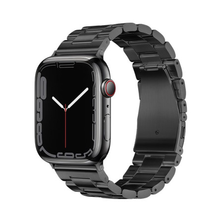 Řemínek Forcell F-Design FA10 pro Apple Watch 42–49 mm černá