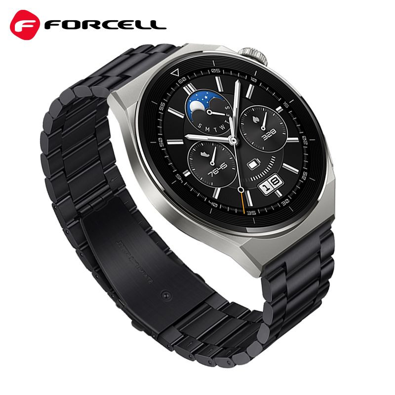 Řemínek Forcell F-DESIGN FS06 pro Samsung Galaxy Watch - černá