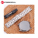 Řemínek Forcell F-Design FS06 20 mm pro Samsung Galaxy Watch - stříbrná