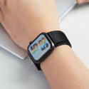 Řemínek Forcell F-Design FA05 pro Apple Watch 38/40/41 mm černý