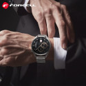 Řemínek Forcell F-Design FS06 22 mm pro Samsung Galaxy Watch - stříbrná