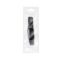 Řemínek nylon pro Xiaomi Mi Band 5/6/7 – černý